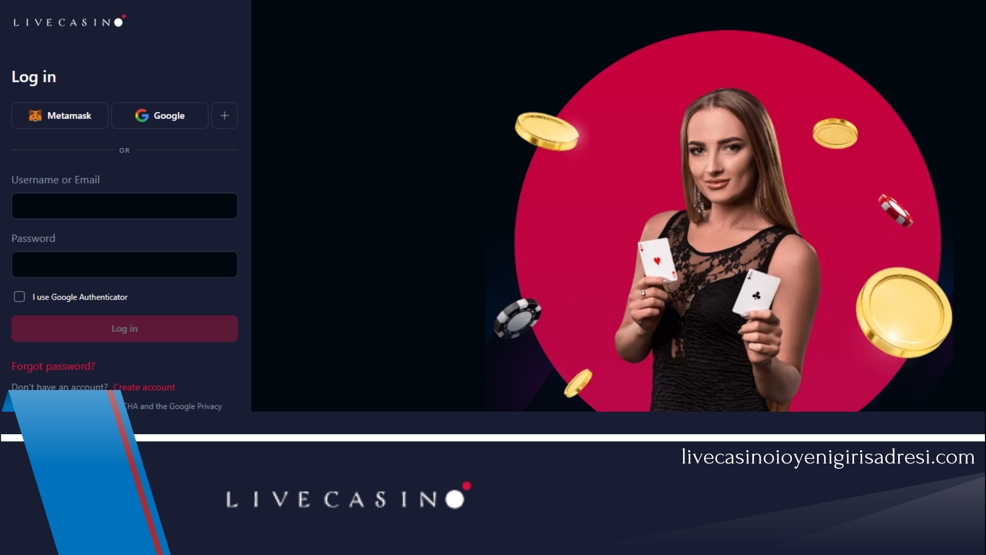 Livecasino.io Kayıt Ol