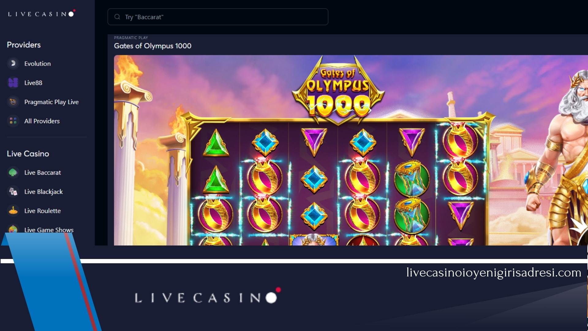 Livecasino.io Yeni Adres